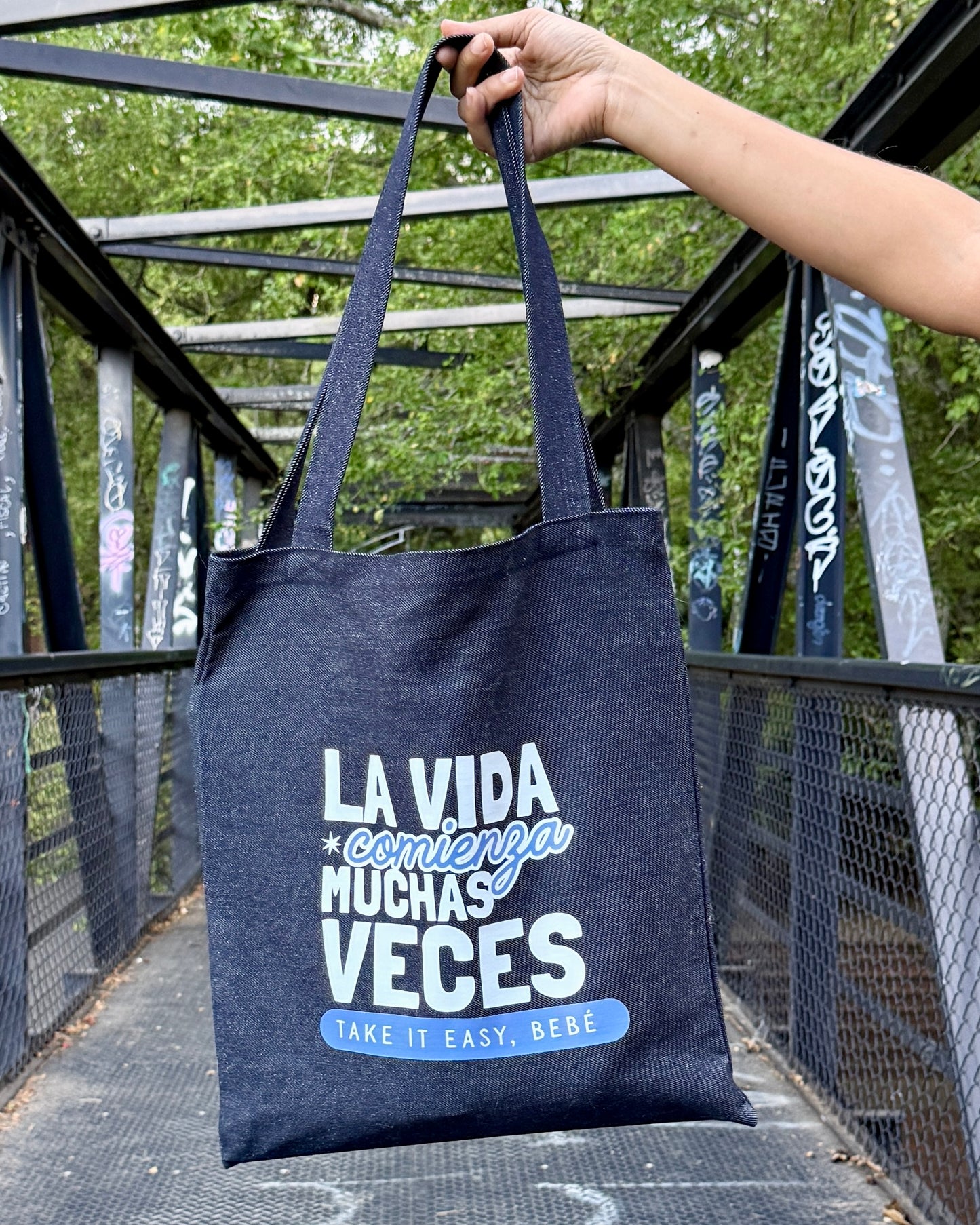 Tote bag - LA VIDA COMIENZA MUCHAS VECES