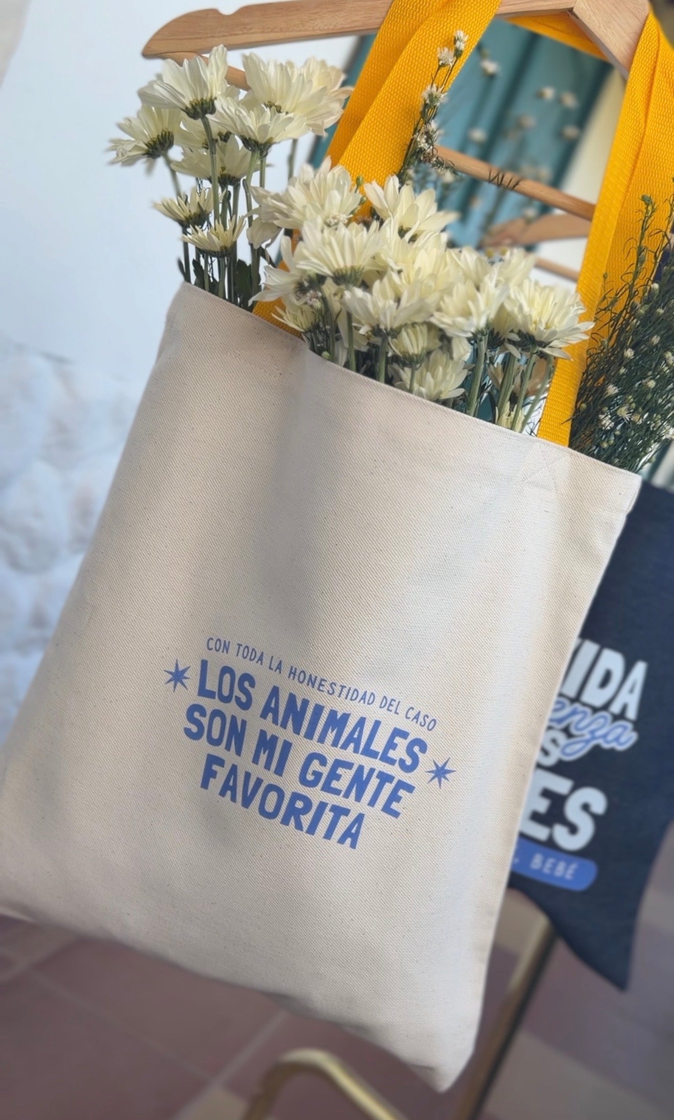 Tote bag - LOS ANIMALES SON MI GENTE FAVORITA
