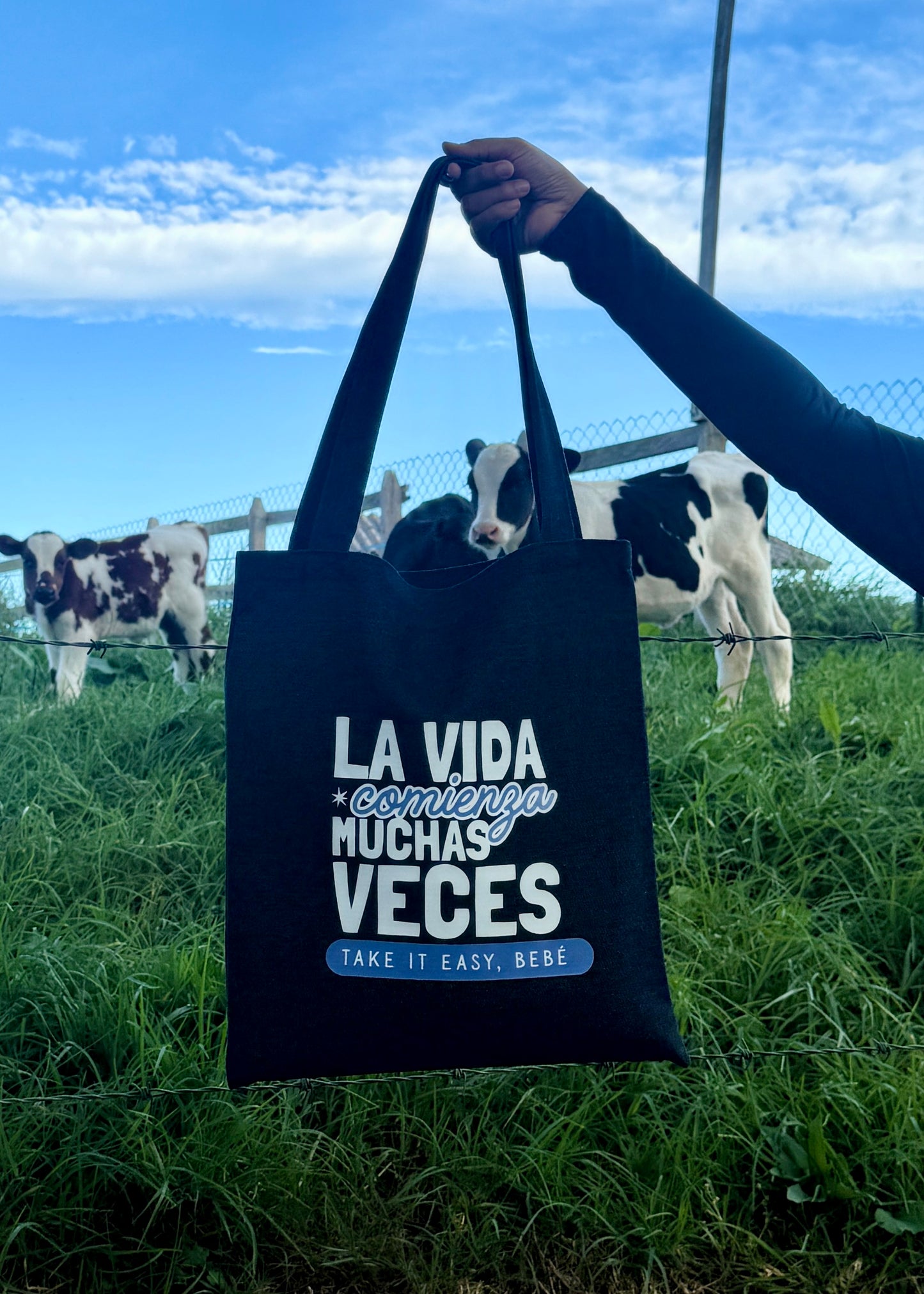 Tote bag - LA VIDA COMIENZA MUCHAS VECES