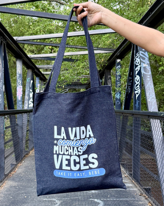 Tote bag - LA VIDA COMIENZA MUCHAS VECES